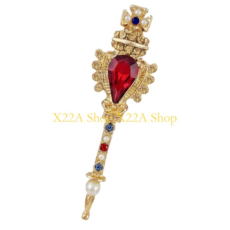 Unique Retro Magical Wand Broo - Formal Wear Jewelry For Women recension och pris