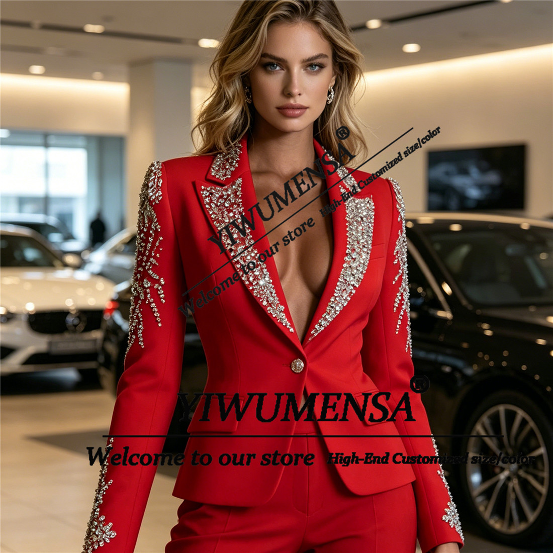 Luxury Women Suits 2 Pieces Se - Women Formal Wear Blazers recension och pris