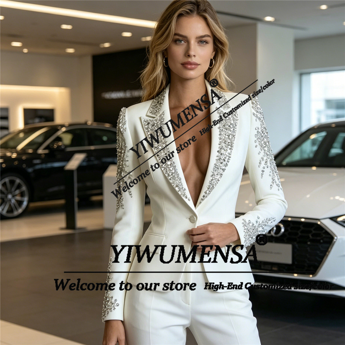 Luxury Women Suits 2 Pieces Se - Women Formal Wear Blazers recension och pris