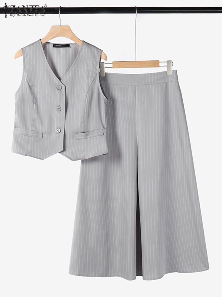 ZANZEA Office Women 2 Piece Se - Women Formal Wear For Summer recension och pris