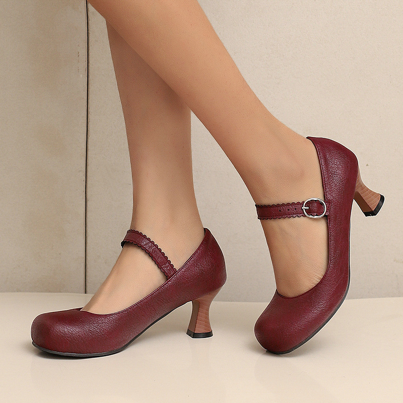 Women Retro Mary Jane Pumps Ro - Women Formal Wear Shoes recension och pris