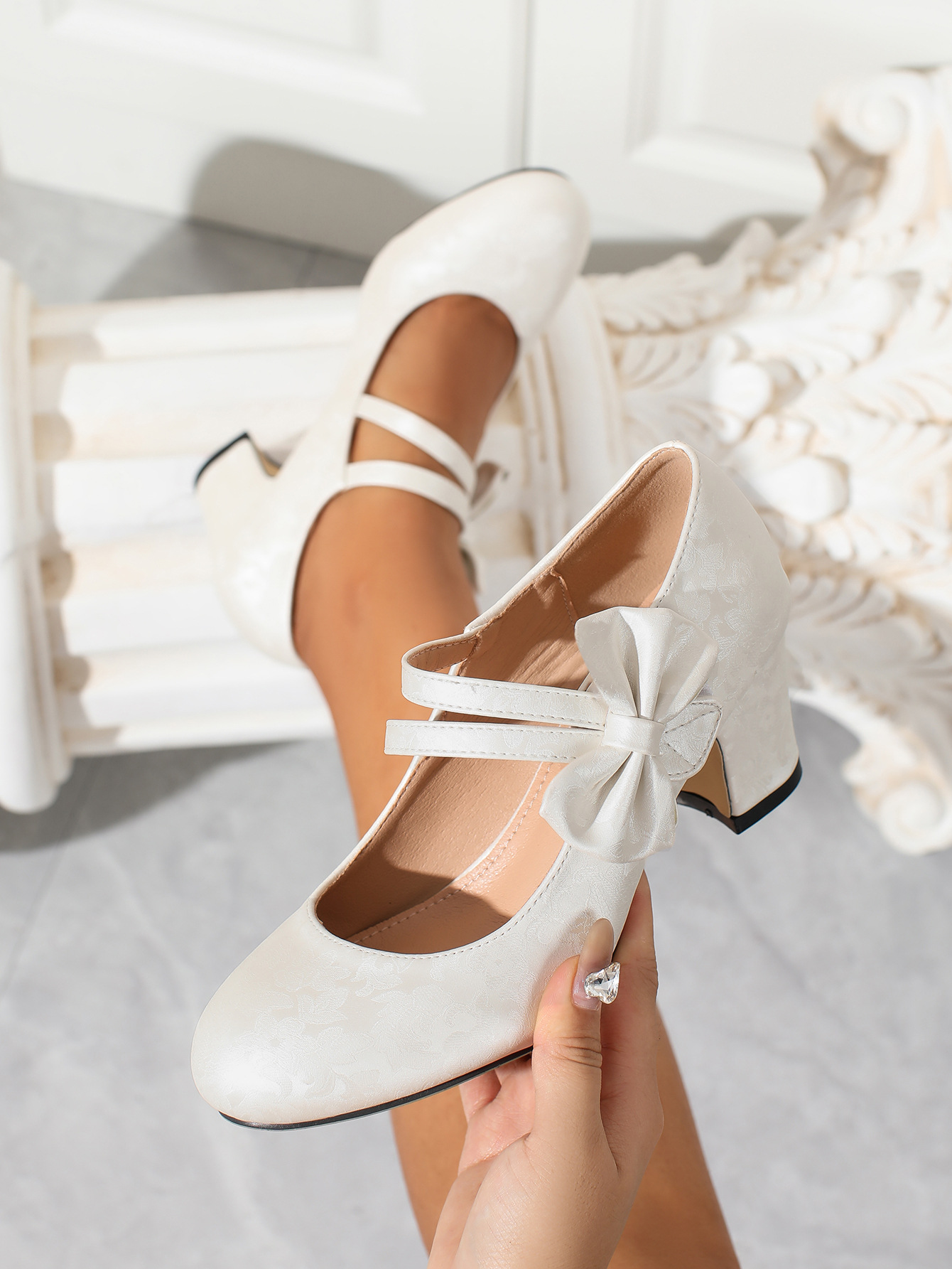 Large size women's shoes bow M - Women Formal Wear Shoes recension och pris