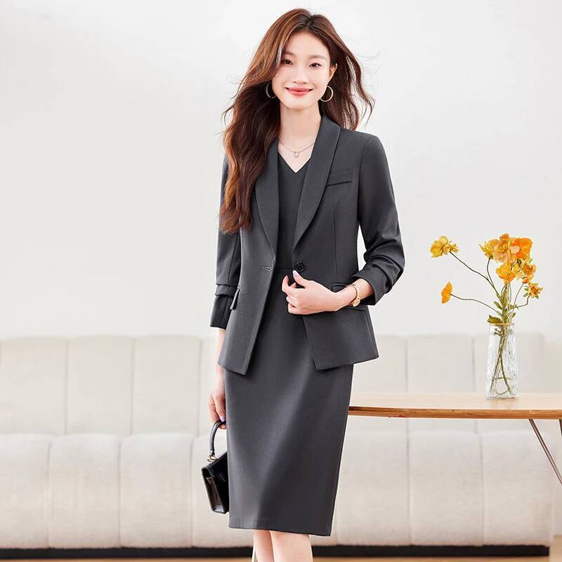 High Quality Fabric Women Busi - Women Formal Wear Blazers recension och pris