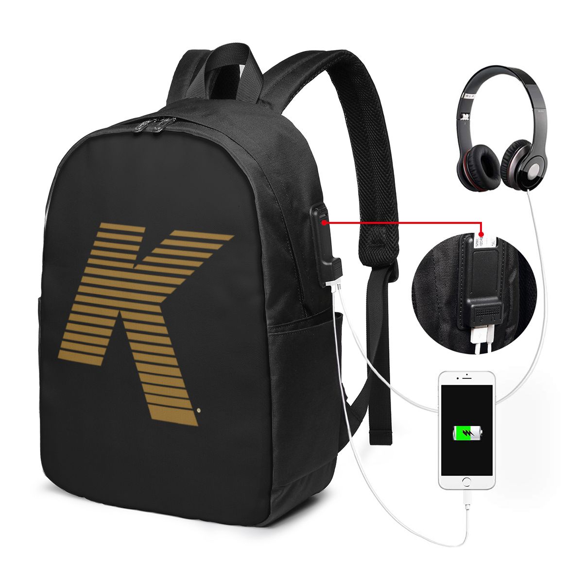 Zildjian K Logo Backpack Trave - K&G Women'S Formal Wear recension och pris