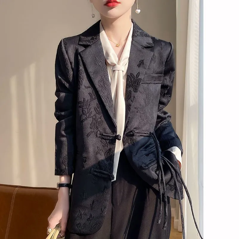 Women's White Textured Blazer  - Women Formal Wear Blazers recension och pris