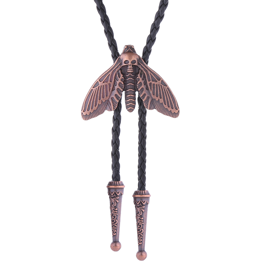 Fashion Animal Moth Bolo Tie - - Women Formal Wear Western recension och pris