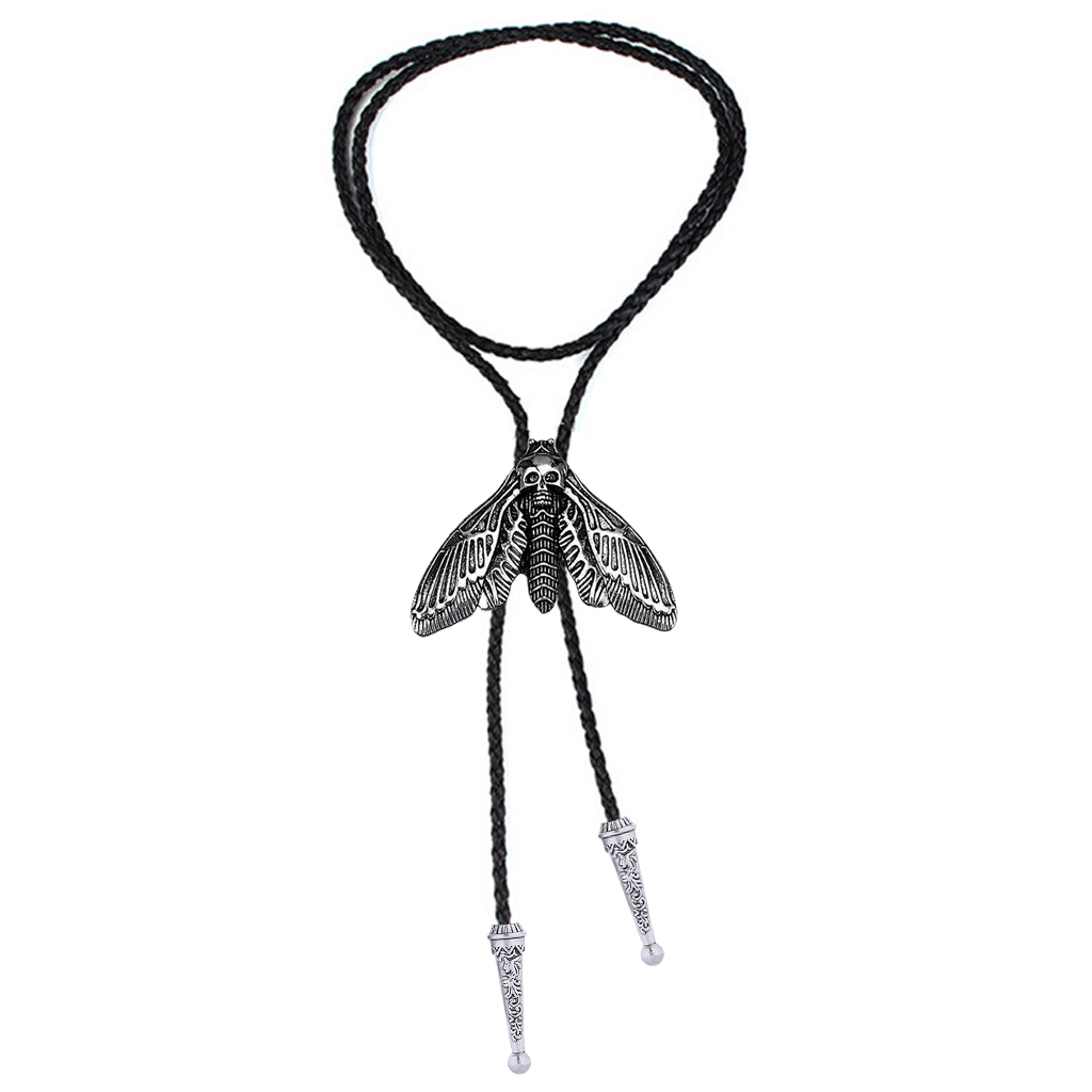 Fashion Animal Moth Bolo Tie - - Women Formal Wear Western recension och pris