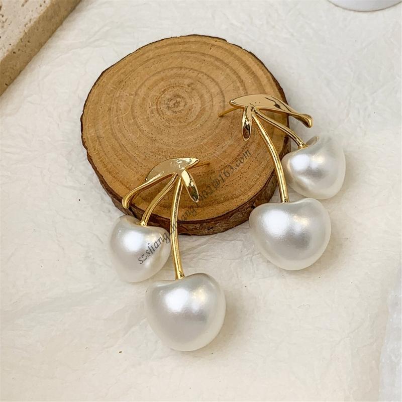 Cherries Blossom Pearls Ear Je - Formal Wear Jewelry For Women recension och pris