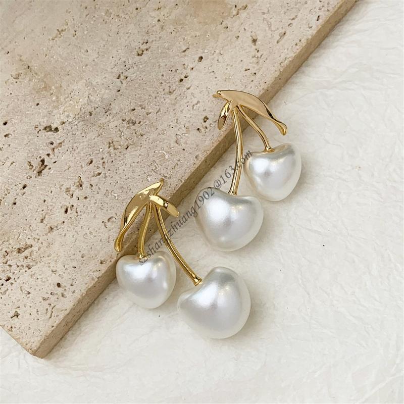 Cherries Blossom Pearls Ear Je - Formal Wear Jewelry For Women recension och pris